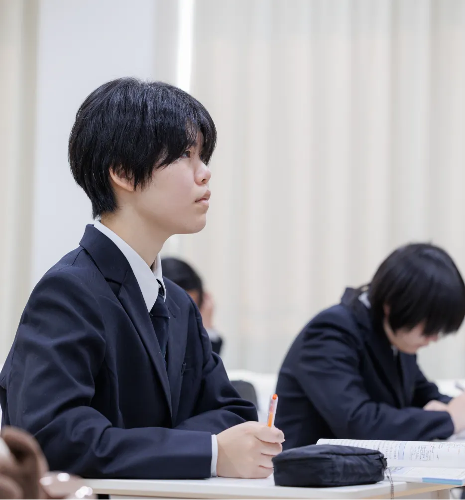 授業を受けている人文・自然系列の生徒