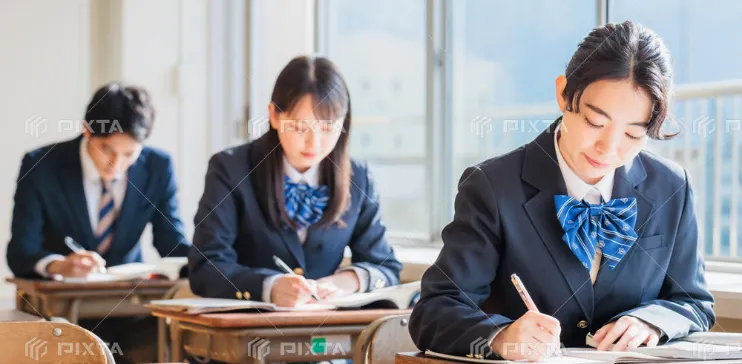 実力テストの様子